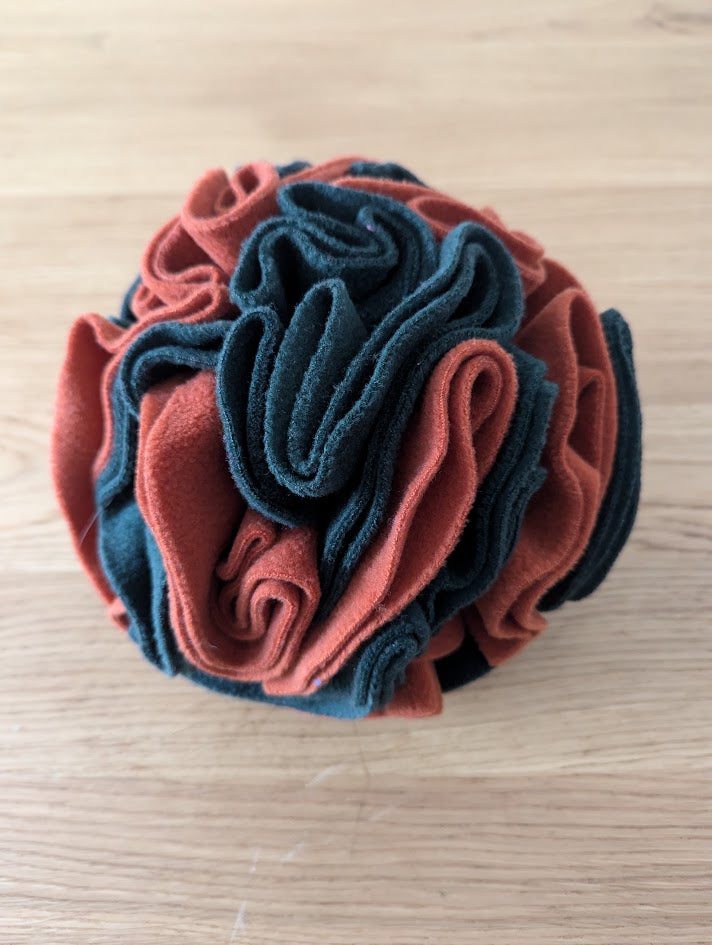 Handcrafted snuffle ball