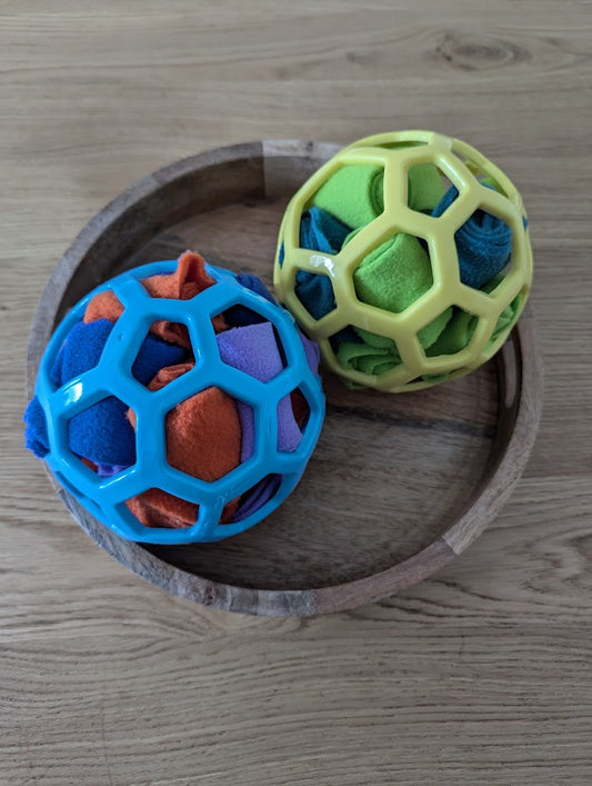 Handcrafted cage shredding ball - large