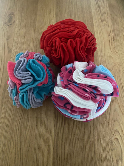 Handcrafted snuffle ball - ready to ship